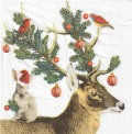５枚組ペーパーナプキン＊X-mas Buddies