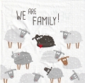 ５枚組ペーパーナプキン＊We are Family