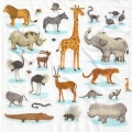 ５枚組ペーパーナプキン＊ZOO