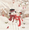 ５枚組ペーパーナプキン＊Snowy