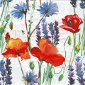 ５枚組ペーパーナプキン＊Wild Summer Flowers