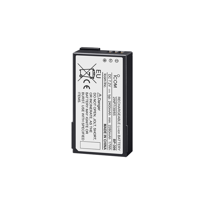 BP-306 リチウムイオンバッテリーパック【IC-M94DJ用】
