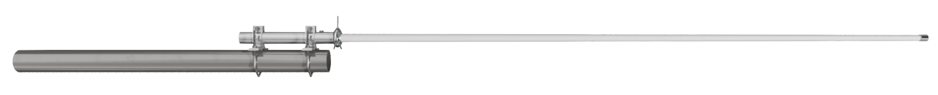 GP-2456 2400MHz/5600MHzデュアルバンドコーリニアアンテナ (全長 1.78m)【個別送料設定品】