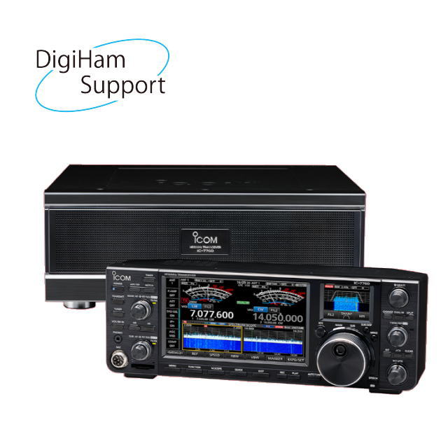 IC-7760  HF+50MHz SSB/CW/RTTY/PSK31-63/AM/FM 200Wトランシーバー