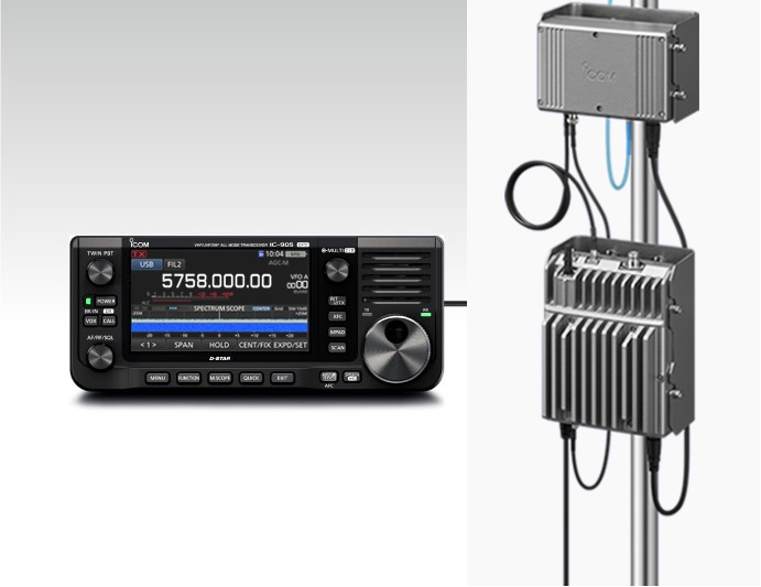 IC-905XG #21 144MHz+430MHz+1200MHz+2400MHz+5600MHz+10GHz〈SSB/CW/RTTY/AM/FM/DV/DD/ATV〉トランシーバー