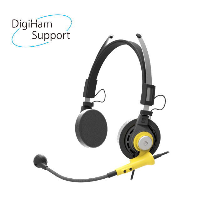 AZC-201C アツデンコンデンサーマイク型通信機用ヘッドセット