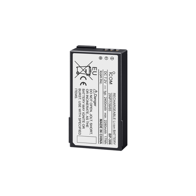 BP-306 リチウムイオンバッテリーパック【IC-M94DJ用】