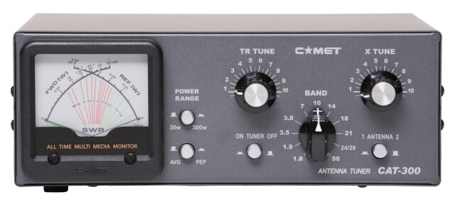 CAT-300 アンテナチューナー 1.8MHz~60MHz