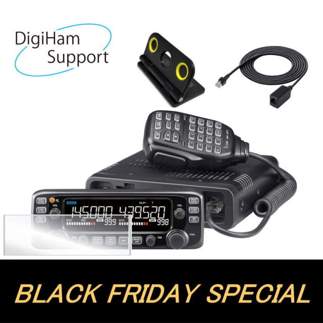 送料無料】IC-2730DB (ブラック液晶) 144/430MHzデュアルバンド FM 50W