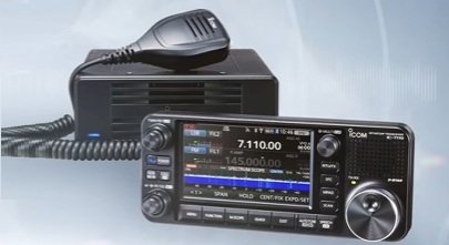 【予約受付中】(デジハムオリジナル液晶保護シート２枚付)　IC-7110 HF＋50MHz＋144MHz＋430MHz〈SSB/CW/RTTY/AM/FM/DV〉100W トランシーバー（2アマ免許）【送料無料】