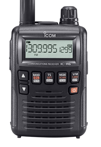 IC-R6ブラック無線ガールズバージョン受信拡大済み【エアーバンド ...