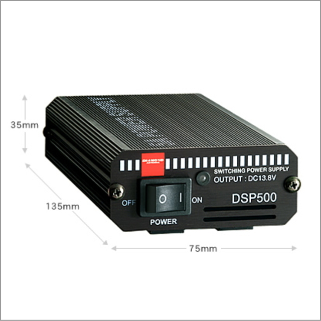 DIAMOND DSP500 スイッチング電源 DC5A Amazon | 第一電波工業 ダイヤモンド スイッチングモード直流