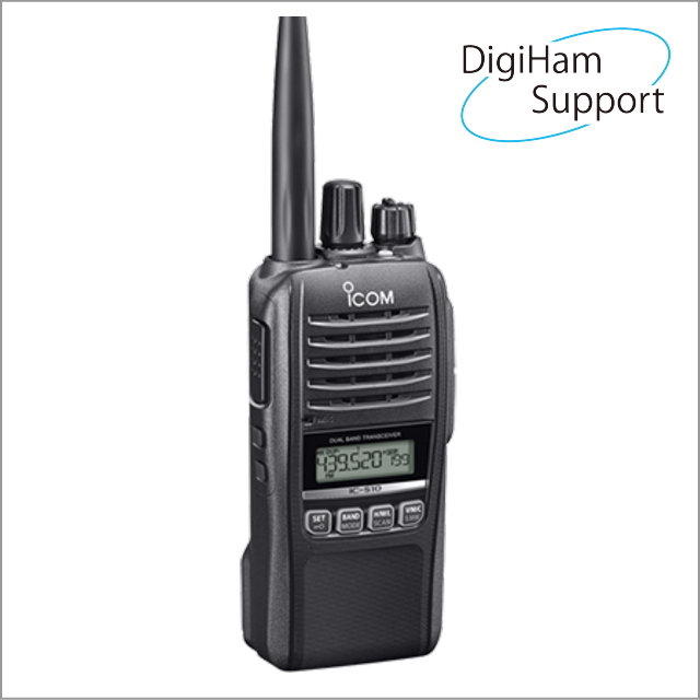 【デジハムサポートオリジナルFMラジオメモリー済】IC-S10 144/430MHz デュアルバンド 5W FMトランシーバー シンプルタイプ 10Keyなし【当店オリジナル液晶保護シートプレゼント】
