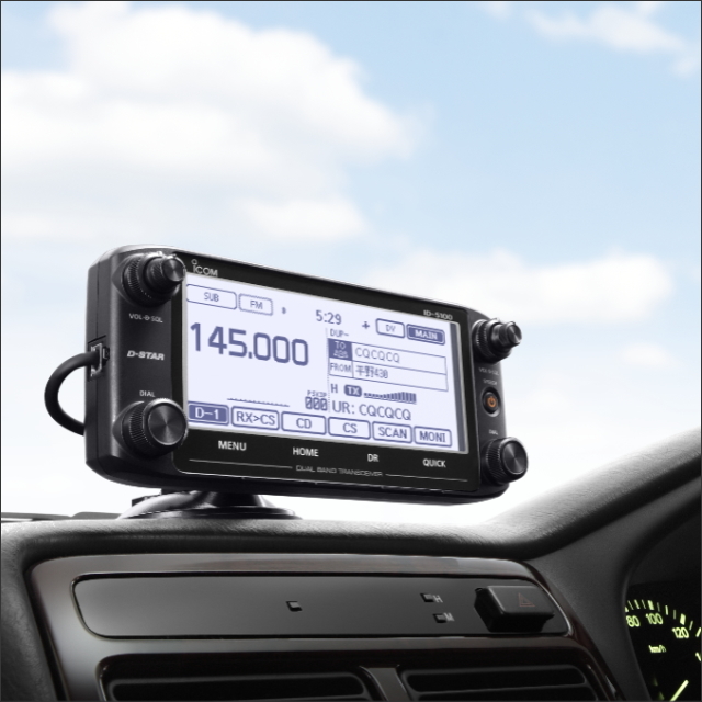 ID-5100モービル設置例