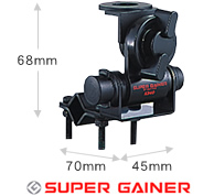 K540 キャリアパイプ用基台（可倒式）