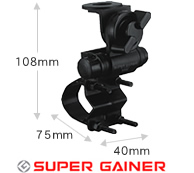 K550L パイプ ルーフレール用基台（可倒式）