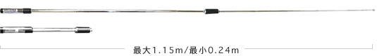 SRH350RR ダイヤモンド 351MHzデジタル簡易無線用ハンディロッドアンテナ
