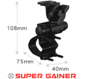 K550L パイプ ルーフレール用基台（可倒式）