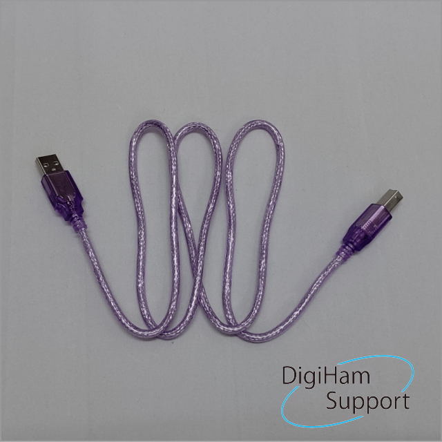 OPC-1045 USBケーブル（Type-B⇔Type-A）　IC-7300/7760/9700 FT8動作確認済み【クロネコゆうパケット可】