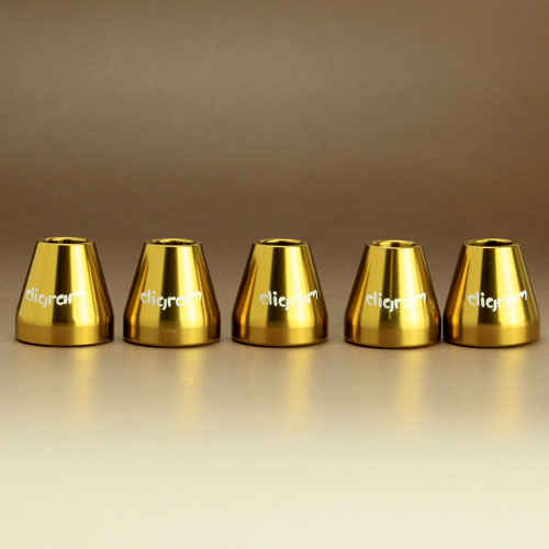 ルータービット スタンド ・ ディグラム オリジナル （ゴールド）5個 【00213】