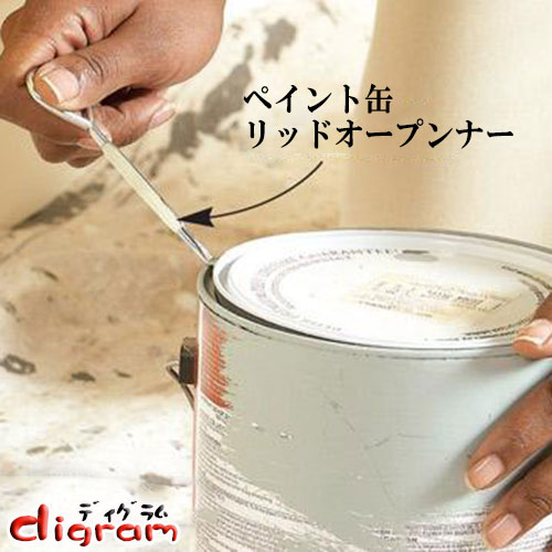 ペイント缶リッドオープンナー