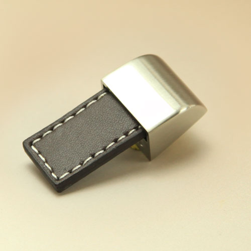 革 取っ手 つまみ レザー スタンダード ・ ノブ ( ブラウン )【GW0039】 １個