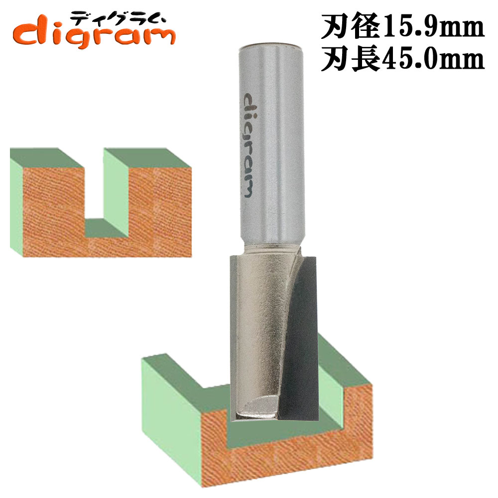 溝堀加工 ストレートビット ルータービット通販 工具通販