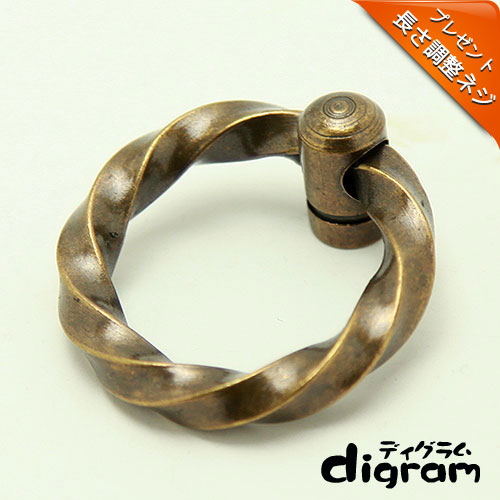 トルシオンループ・ノブ(アンティークゴールド)