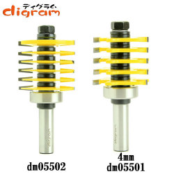 ルーター ビット フィンガー BOX ジョイント 1/2軸 2組 セット Microtungsten carbide 【ｄｍｓ05502】