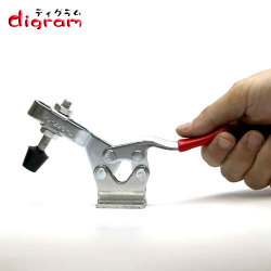 下方圧え型トグルクランプ