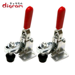 下方圧え型トグルクランプ