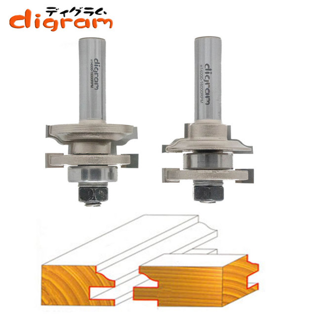 扉加工 レール＆スタイルビット ルータービット通販 工具通販