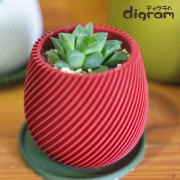 3Dプリンター鉢