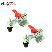 下方圧え型トグルクランプ