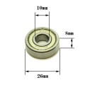 ☆ルーター用・ベアリング外径26mm、内径10mm