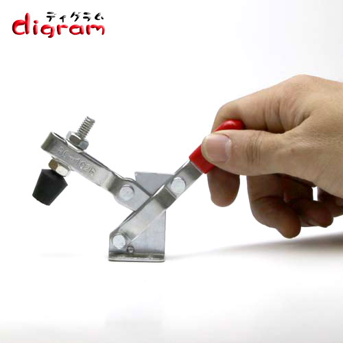 下方圧え型トグルクランプ