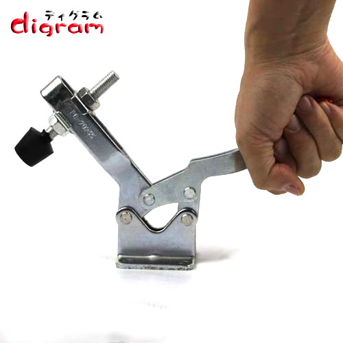 下方圧え型トグルクランプ