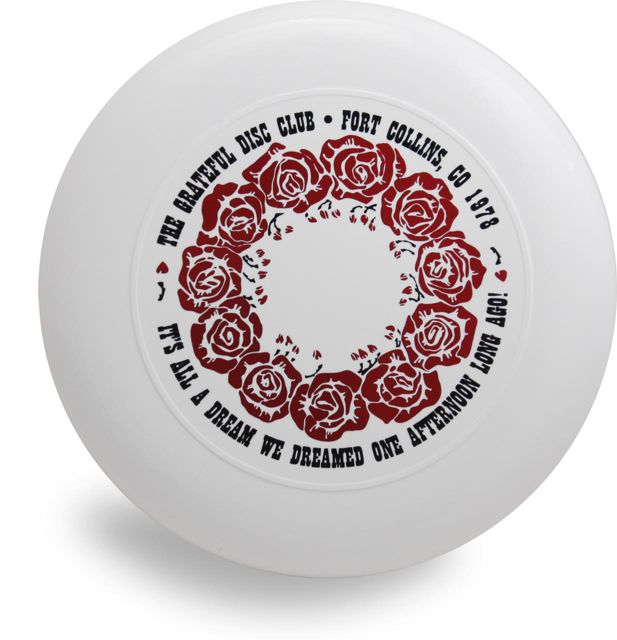 スカイスタイラーＵＳプリント 37 GRATEFUL DISC ROSES ホワイト