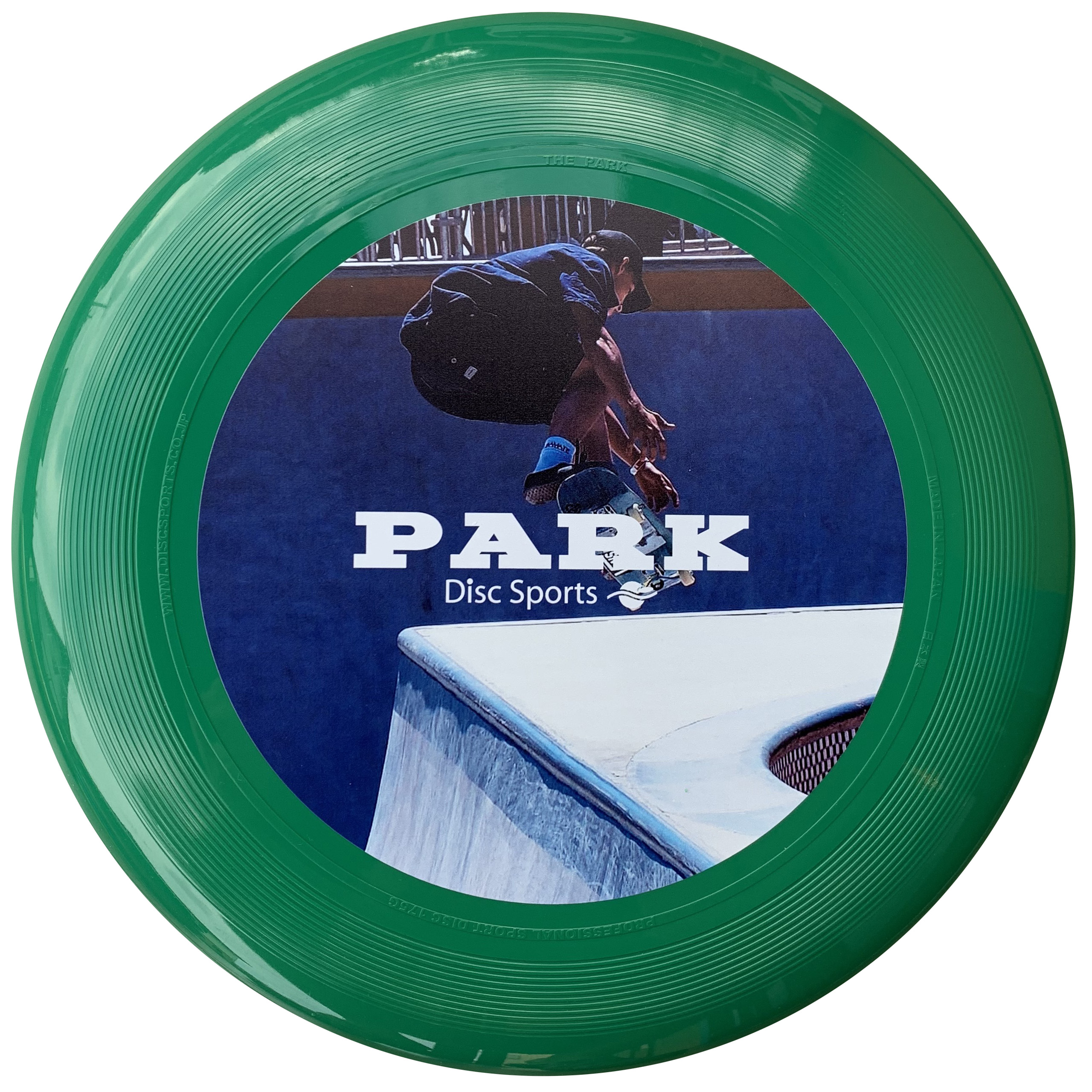 THE PARK COLOR GREEN "SKATEBOARD JUMP"