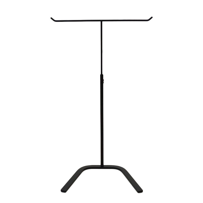 日本製 リュックスタンド バックパックホルダー ブラック 鞄立て バッグ掛け ディスプレイ 展示 [DIS-568]