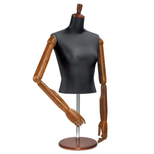 レディース上半身トルソー2体セット フロアートルソー レディース ボディ スポーツタイプ 婦人