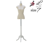 ☆らび☆★新品★腕・手指・頭付き・レディーストルソー★縫製使用可★白★ホワイト 楽天市場】レディーストルソー ヘッド付き 腕付き アーム付き