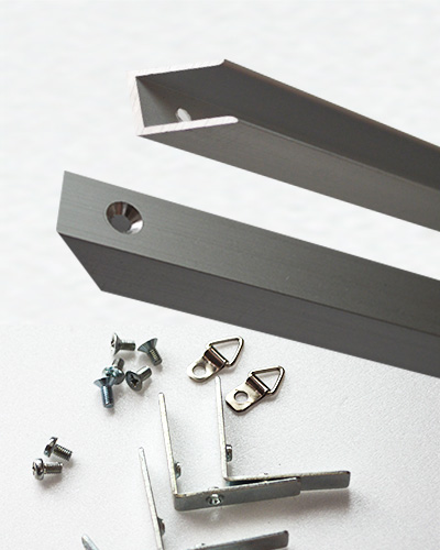 AK型アルミフレームシルバー部品セットＢ２　1セット【１０セット以上】　