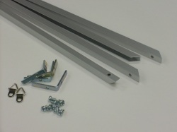 内径５型アルミフレームシルバー部品セットＢ４