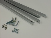 内径５型アルミフレームシルバー部品セットA4