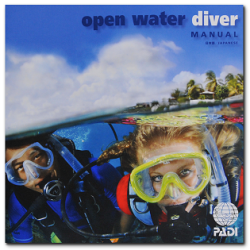 PADI　オープン・ウォーター・ダイバー・マニュアル（テーブル）