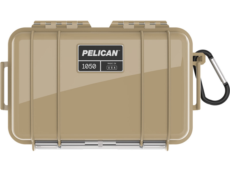 PELICAN（ペリカン） マイクロケース 1050 DESERT TAN [デザートタン] [1050-025-190] 携帯電話 デジカメケース 保護ケース スキューバダイビング ハードケース