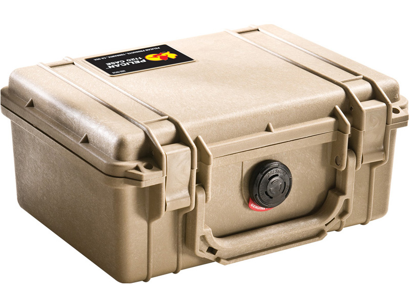 PELICAN（ペリカン） プロテクターケース 1120 フォームなし DESERT TAN [デザートタン] [1120-001-190]  携帯電話 デジカメケース 保護ケース スキューバダイビング ハードケース