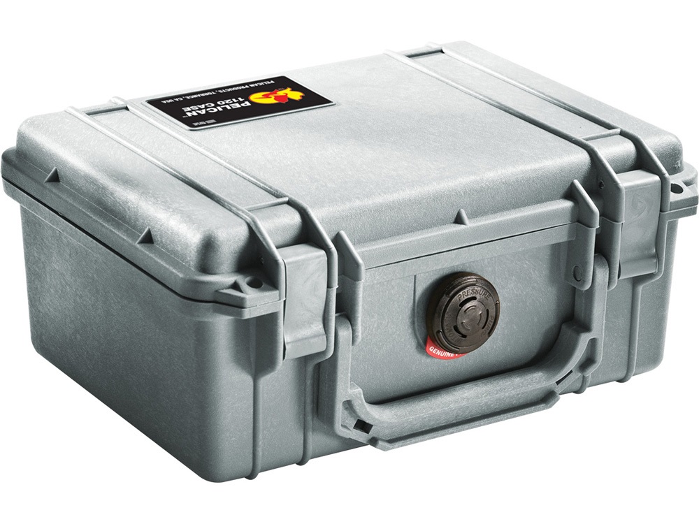 PELICAN（ペリカン） プロテクターケース 1150 フォームなし SILVER [シルバー] [1150-001-180] 携帯電話 デジカメケース 保護ケース スキューバダイビング ハードケース