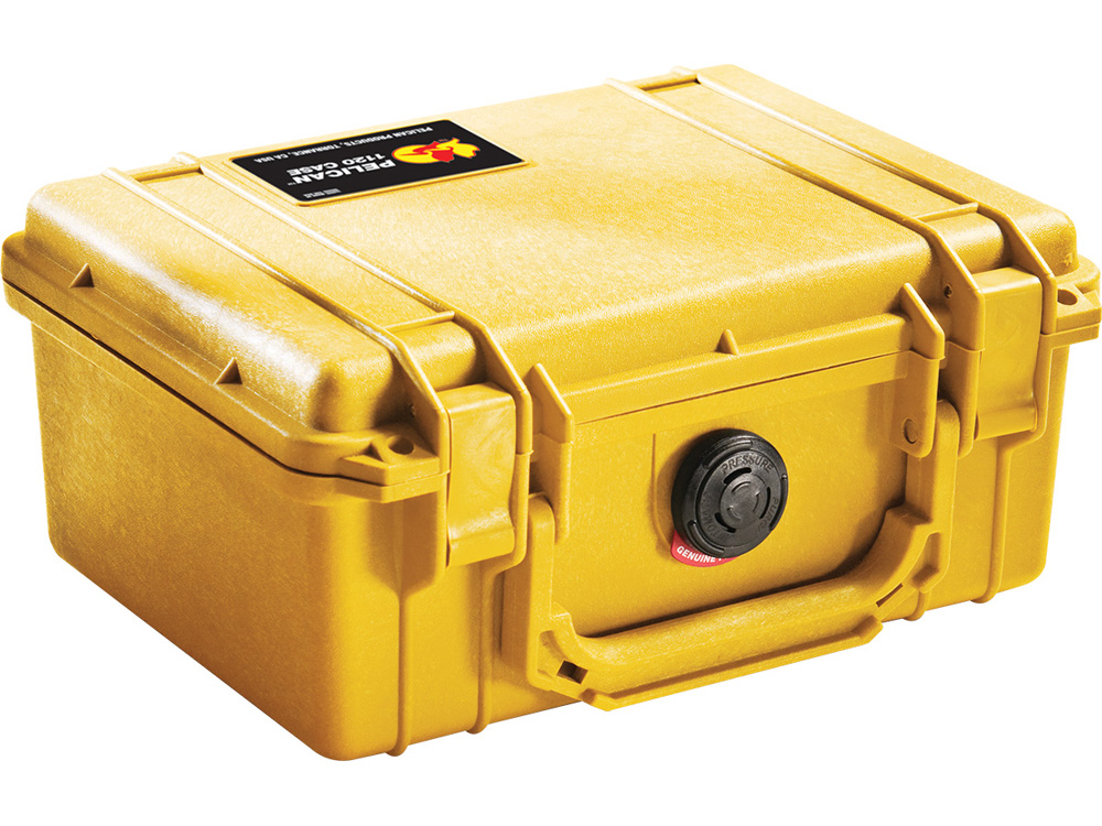 PELICAN（ペリカン） プロテクターケース 1150 フォームなし YELLOW [イエロー] [1150-001-240] 携帯電話 デジカメケース 保護ケース スキューバダイビング ハードケース
